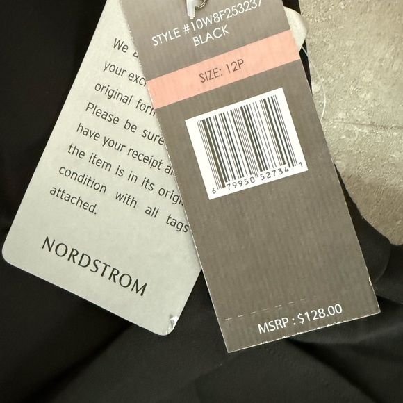 Sharagano NWT Black Belted Dress - Picture 6 of 7